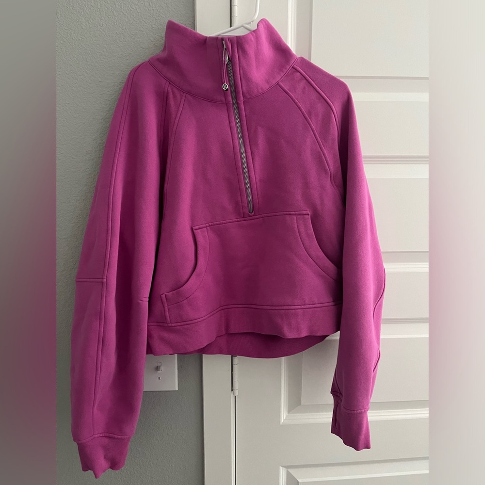 Lululemon Scuba Oversized Funnel-Neck Half Zip